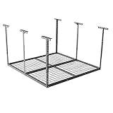 FLEXIMOUNTS 2x8 (4x4) Overhead Garage Storage Rack Adjustable Ceiling Storage Rack, 48