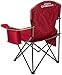 Coleman NFL Cooler Quad Folding Tailgating & Camping Chair with Built in Cooler and Carrying Case, Arizona Cardinals
