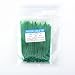Dxg 100 Pack 4 Inch 2.5 x 100mm Self-Locking Zip Ties Nylon Cable Ties (Green)