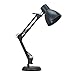 ToJane Metal Based Architect Desk Lamp Adjust Swing Arm with Extra Clip (Grey Finish)