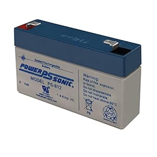 UPC 813340010079 product image for Power-Sonic PS-612 6 Volt 1.4Ah Rechargeable Sealed Lead Acid Battery (B0002ILK4 | upcitemdb.com