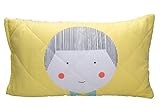 Toddler Pillow Case - Greenbuds Organic Cotton/wool Quilted Toddler Pillow Cover Pillow Protector. Kids Pillow Case Hypoallergenic