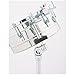 Latin Percussion LP981 LP Timbale Stand, Silver, Black