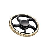 Balai Fidget Toy Hand Spinner Wheel Shape Design Ultra Durable High Speed 3-5 Min Spins (pattern 2)