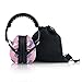 HearTek Kids Earmuffs Hearing Protection with Travel Bag- Junior Ear Defenders For Children, Padded Baby Ear Protection, Infants, Small Adults, Women - Adjustable Protector Noise Reduction Ear Muffs