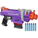 NERF Fortnite SMG-E Blaster -- Motorized Dart Blasting -- 6-Dart Clip, 6 Official Elite Darts -- for Youth, Teens, Adults
