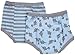 i play. Boys' Green Sprouts by Training Underwear, 2 Pack, Gray Dino (2pk), 4T