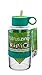 Citrus Zinger Biggie by Zing Anything, Active Infusion Water Bottle, Citrus Fruit Infusion, BPA EA free Tritan, Reusable Water Bottle, Hydration, Infusion Technology, Flip Up Straw Cap, 36 oz., Green