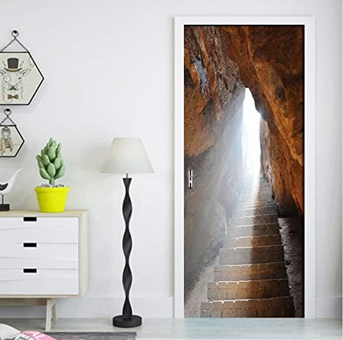 Lgxingliyidian Autoadhesivo Etiqueta De La Puerta Etiqueta De La