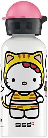 SIGG Kids' Aluminum Water Bottle, 13.5 fl oz, in Hello Kitty Tiger