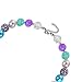 Pendant Necklace Bubblegum Toddler Sparkly Bead Necklace & Bracelet Jewelry Set for Kids First Birthday Gifts