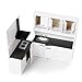 iraintech 1/12 Scale Dollhouse Furniture Wooden Kitchen Set Furniture Accessories for Kids Dolls Gift Classic Toys