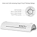 Thermal Laminator, Laminating Machine with 2 Roller System Jam-Release Switch Fast Warm-up Quick Laminating Speed for Home Office and School