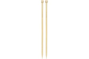 BAMBOOMN JubileeYarn Jumbo Bamboo Knitting Needles - US 15 (10mm) - 16" Long - 1 Pair