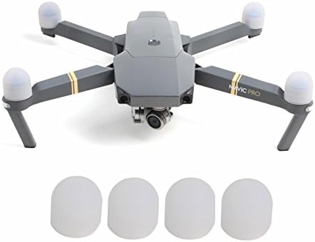 HOBBYSUNRISC For DJI Mavic PRO Soft Silicone Cover Cap Motor Protector Protection Guard Motor Case Cover white