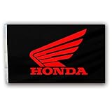 Melon Seeds Car Logo HONDA Red Wing Flag 3*5 Foot