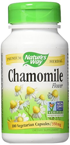 Nature's Way Chamomile, 350 Milligram, 100 Capsules