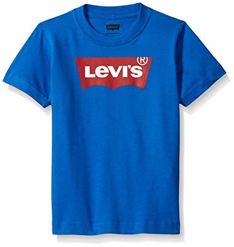 Levi's Big Boys' Batwing T-Shirt, Princess-Blue, M