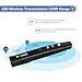 Wireless Presenter, P-JING PowerPoint Clicker Presentation Remote RF 2.4GHz PowerPoint PPT Remote Laser Clicker with USB Plug