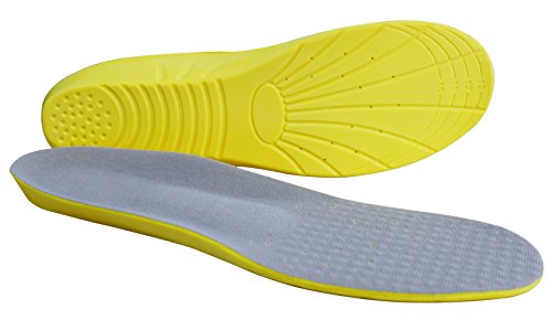 Muryobao Cross Trainer Athletic Cushioning Arch Support Shoe Insoles Unisex Adult Sports Insole for Men Women Size Large (Men's (10-13 US))