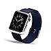 Wearlizer Blue Compatible with Apple Watch Band 38mm 40mm Womens Christmas Elements for iWatch Handmade Wristband Bracelet, Christmas-Tree-Crutch-Gifts Box Replacement Metal Strap Series 5 4 3 2 1