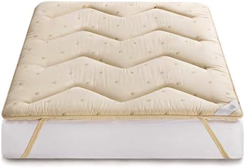 FDesign 6cm Thick Wool Futon Mattresses, Foldable Durable Soft Mattress Topper Traditional Japanese Floor Futon Mattress Pad Sleeping Pad,Tatami Mat,120200cm