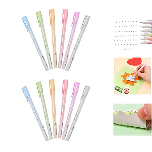 Scrapbook Quick Dry Glue Pen, Glue pens for Crafting, Adhesive Glue