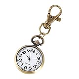 XR Classical Round Key Ring Watch Pocket Watch Pendant Key Chain Watch