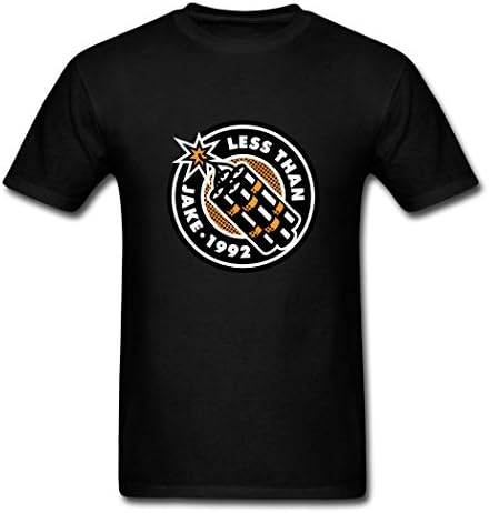 50% Off Deals! Less Than Jake 1992 Men's O Neck Tee Black
