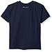 Champion Boys Big Vapor Cotton Short Sleeve Tee, Team Navy, Medium