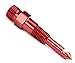 Dracary Work For Nitrous Oxide Systems NOS 13502 Red Anodized Aluminum Fan Spray Nozzles 1/16