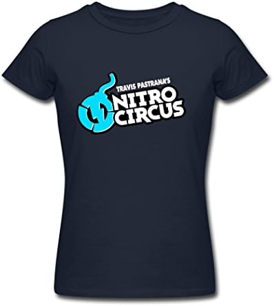 Nitro Circus Live Symbol PASSGG fashion womens t-shirt Navy S