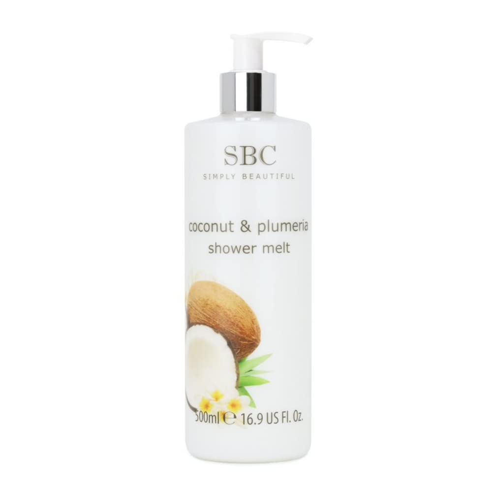SBC Coconut & Plumeria Shower Melt 500ml