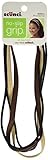 Scunci 9 mm Flat No Slip Headwraps, 4 pk