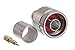 N Male Crimp Connector - LMR-400 & Belden 9913 - 5 Pack