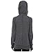 Nike Womens Gym Vintage Full Zip Hooded Sweatshirt Anthracite/Sail 726057-060 Size Medium