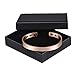Copper Bracelet for Arthritis -Elegant Pure Copper Magnetic Therapy Bracelets Pain Relief for Women and Men