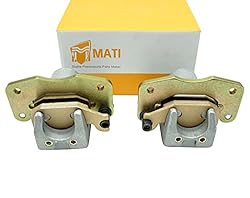 M MATI Front Left Right Brake Calipers & Pads for