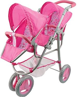 amazon carro gemelar muñecas