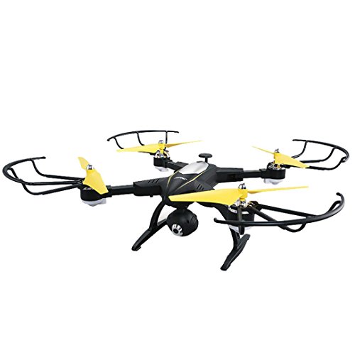 Iusun JJRC H39 RC Quadcopter Foldable WiFi HD FPV Camera 2.4GH 4CH 6-Axis VS H37 Drone (Black)