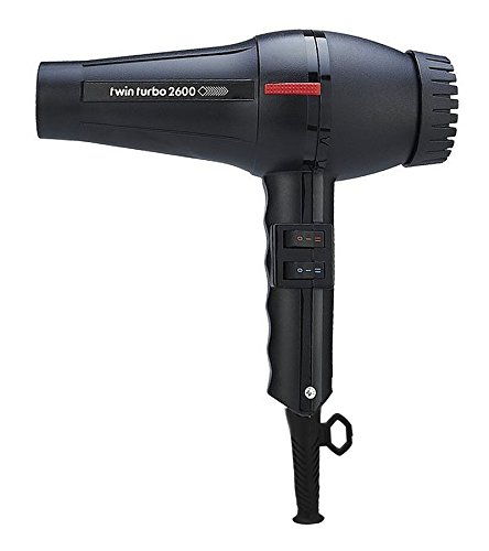 Click Here to See More Images Turbo Power Twin Turbo 2600 Hair Blow Dryer Model 304A