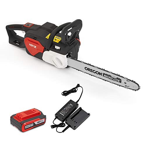 HENX 40V 16 Inch Cordless Chainsaw with Toolless Chain Tension System