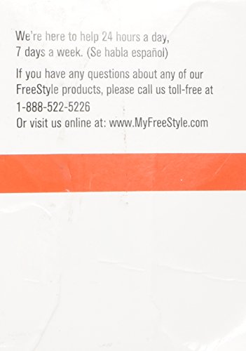 Freestyle LITE Blood Glucose Test Strips NEW Butterfly Design 1 box of 50 - Thumbnail 3