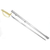 Medieval Warrior 1840 United States Army NCO Sword With Steel Scabbard