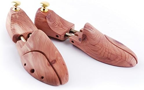 Mens The Best Cedar Wood Wooden Shoe Tree Shaper US 7.5-8.5/ UK 6.5-7.5/ EU 41-42