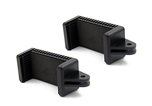 OCTO MOUNTS | 2 PACK Universal Smartphone Holder w/GoPro Style Mount Attachment for any Phone. Connect Your Phone to Any GoPro Mount.