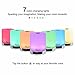 LED Wireless Speaker,ELEGIANT Portable Wireless Speaker,LED Bedside Table Lamp,Dimmable Night Light with Touch Control,Alarm Clock, Hands-Free Speakerphone with Mic,TF Card Function