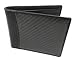 Namotu Real Carbon Fiber Wallet w/RFID Blocking Tech, Leather at Hinges and Trim - ID Window - Mens Slim Thin Real Carbon Bifold to Protect Your Money and Cards Identity