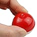 25pcs Fishing Bobbers Assortment, Small Floats for Fishing 1inch Hard ABS Push Button Fishing Floats Bobbers