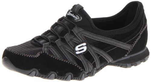 Skechers Sport Women's Verified Fashion Sneaker,Black/Charcoal,7 M US
